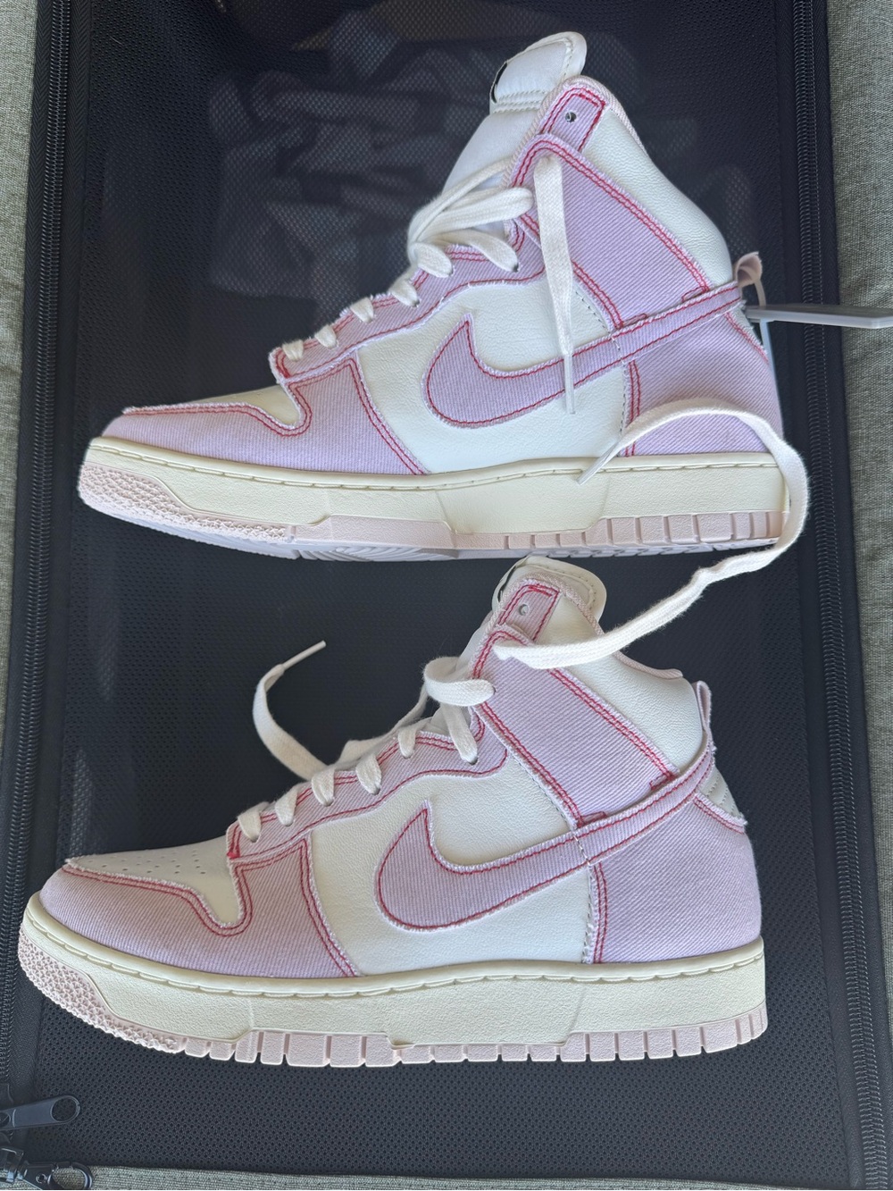 Nike Dunk High 1985 “Barely Rose Denim” WOMENS 7